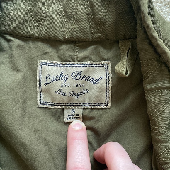 Lucky Brand Army Style Jacket - Picture 3 of 8